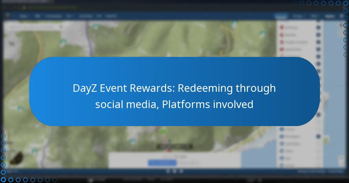 DayZ Event Rewards: Redeeming through social media, Platforms involved